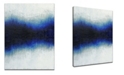 Ready2HangArt 'Currents 2' Abstract Canvas Wall Art, 20x30"